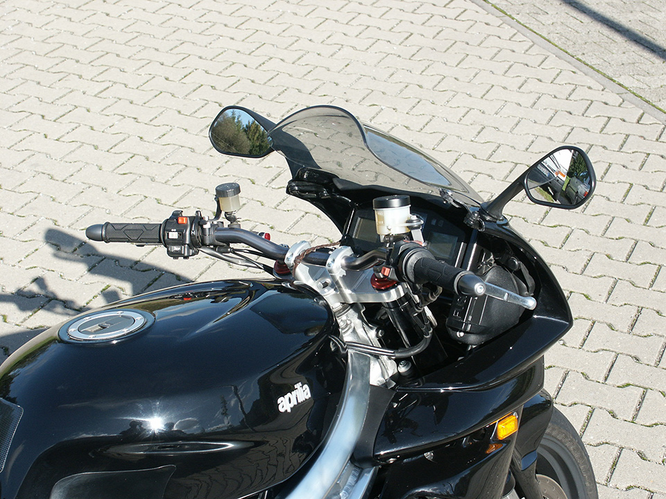 LSL Superbike Kit with component certificate for Aprilia Falco SL 1000, Type PA, 2000-2005, RSV 1000, Type RP, 2000-2003, silver, (Type G)
