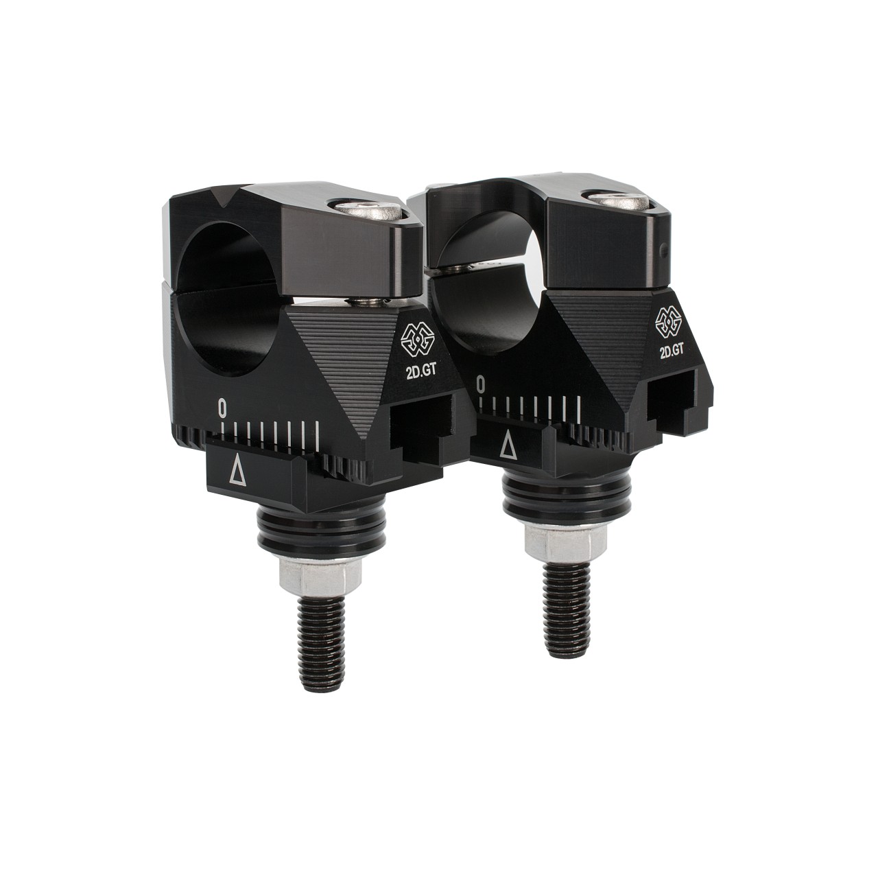 GILLES 2DGT adjustable handlebar clamps black