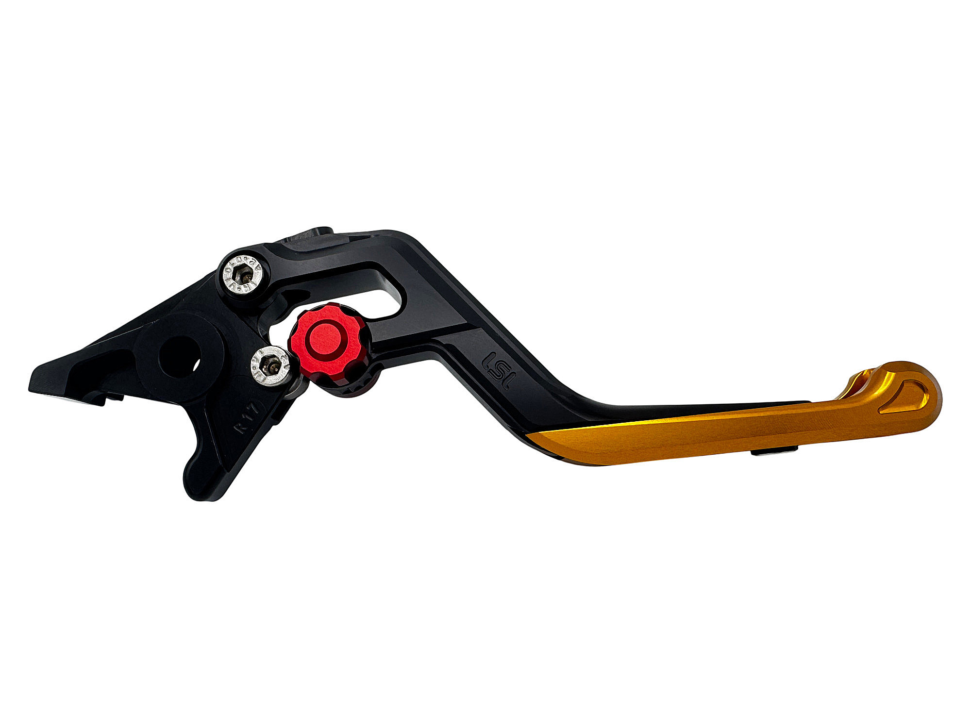 LSL ERGONIA Brake Lever R17 Black/Red/Gold