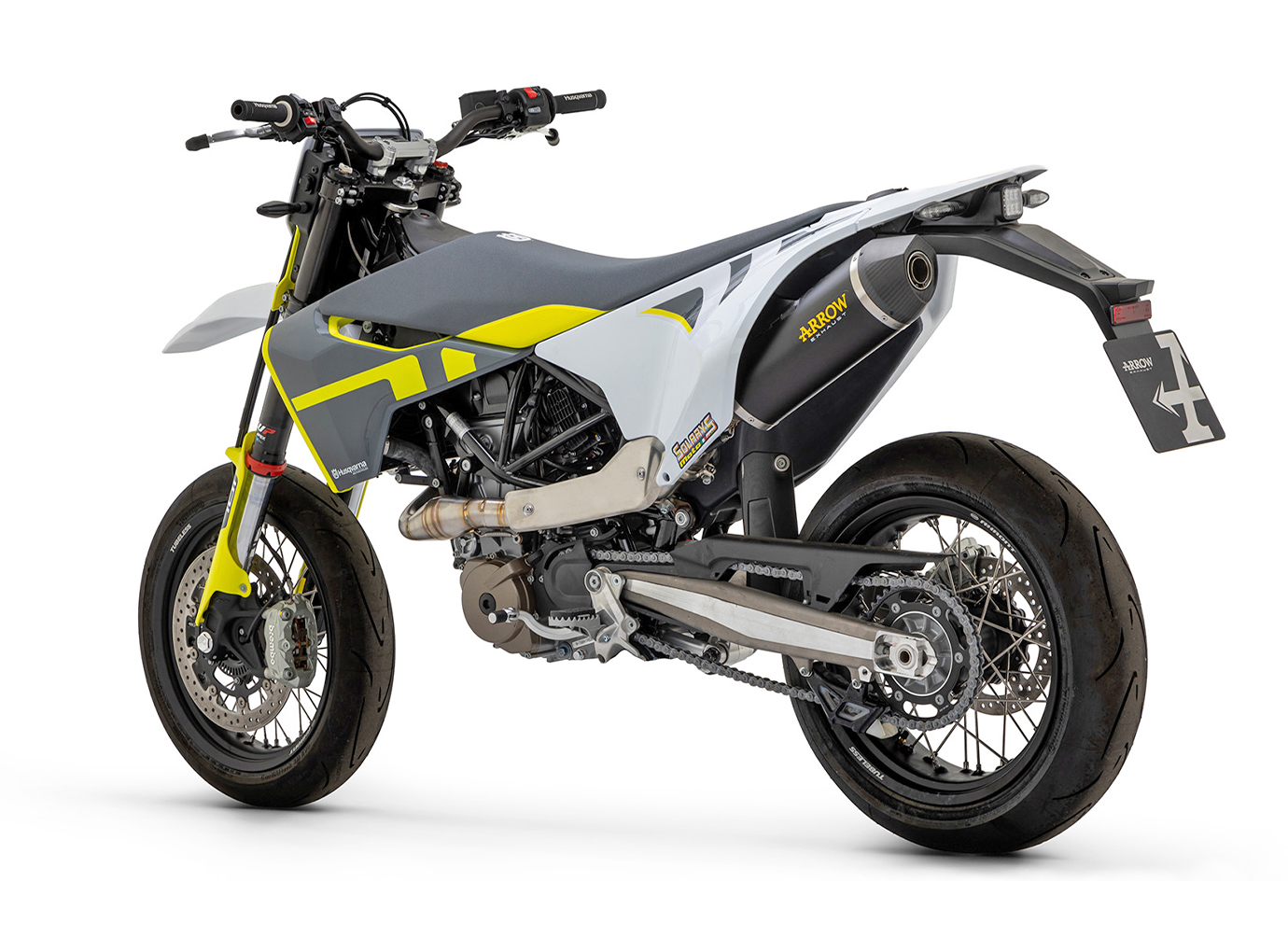 ARROW DARK RACE-TECH Exhaust for Husqvarna 701 Enduro / Supermoto Model Year 2017-2022