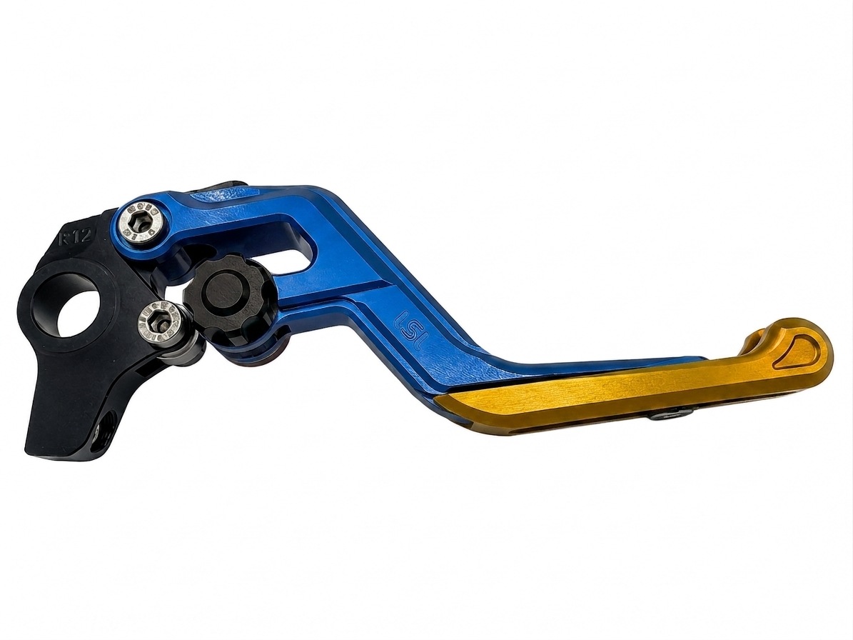 LSL ERGONIA Brake Lever R49R Blue/Black/Gold