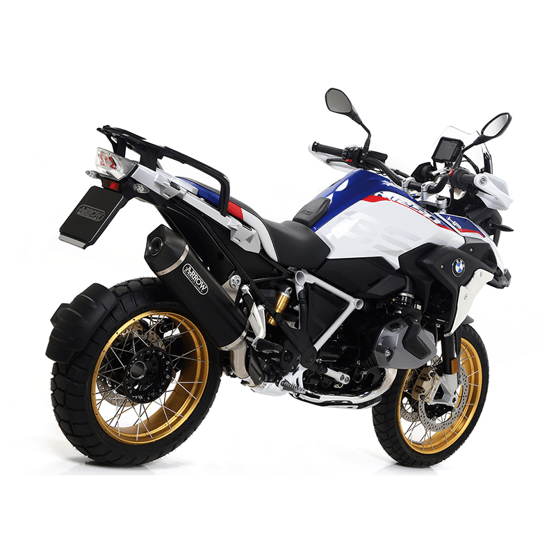 ARROW Exhaust MAXI RACE TECH for BMW R1200GS / R1250GS 2013- in aluminium, black