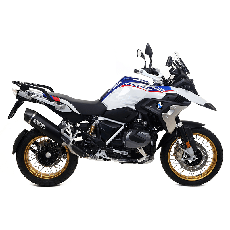 ARROW Exhaust MAXI RACE TECH for BMW R1200GS / R1250GS 2013- in aluminium, black