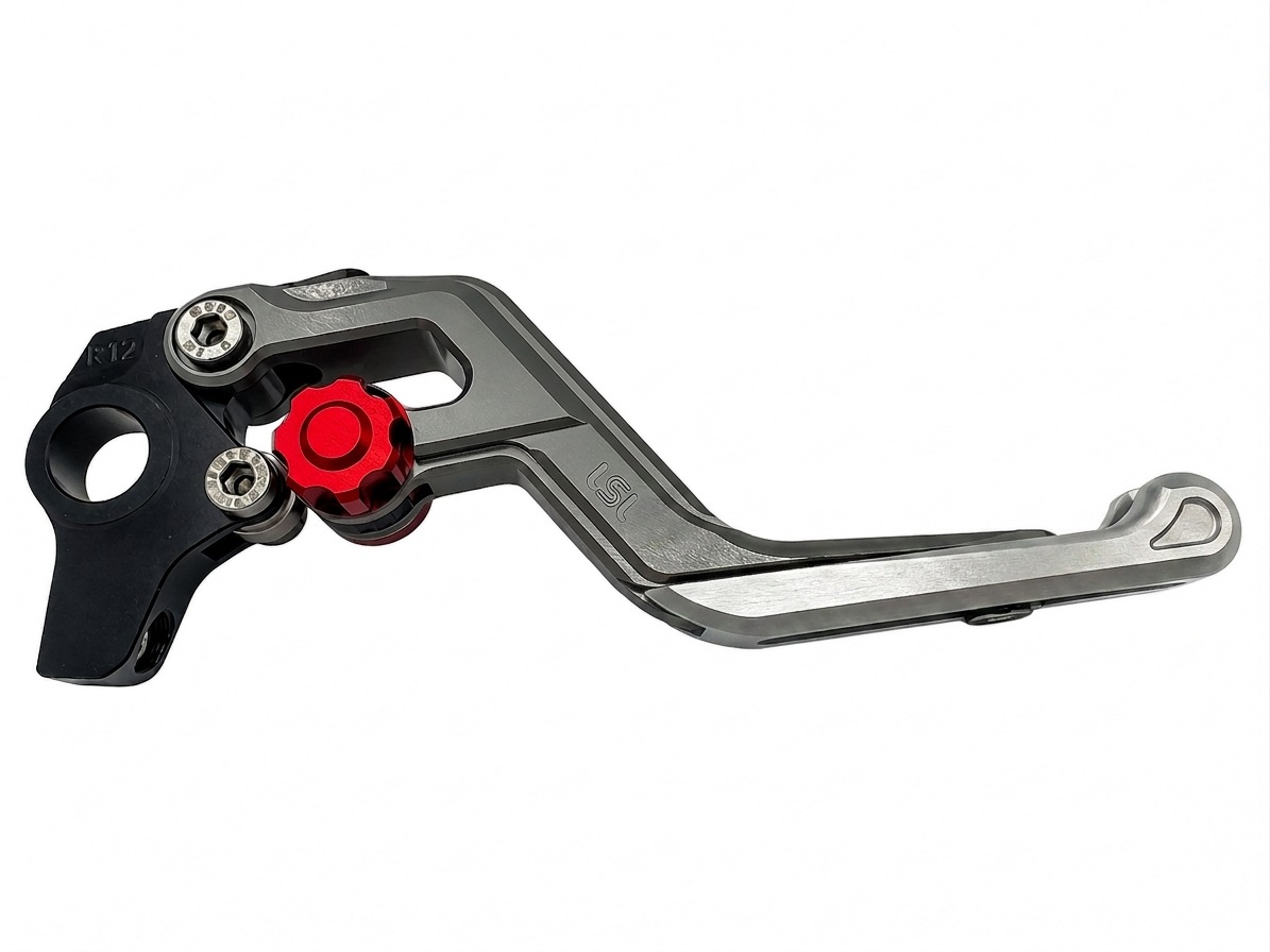 LSL ERGONIA Brake Lever R14 Anthracite/Red/Silver