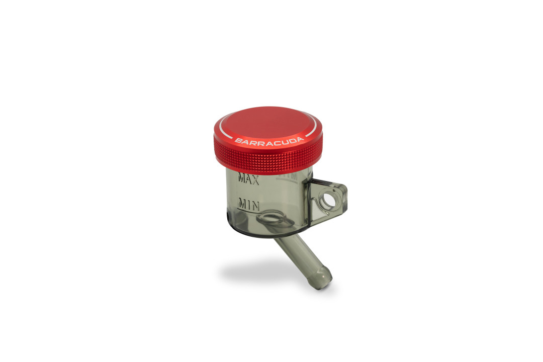 Barracuda Universal balance tank with red aluminium lid, 30mm diameter