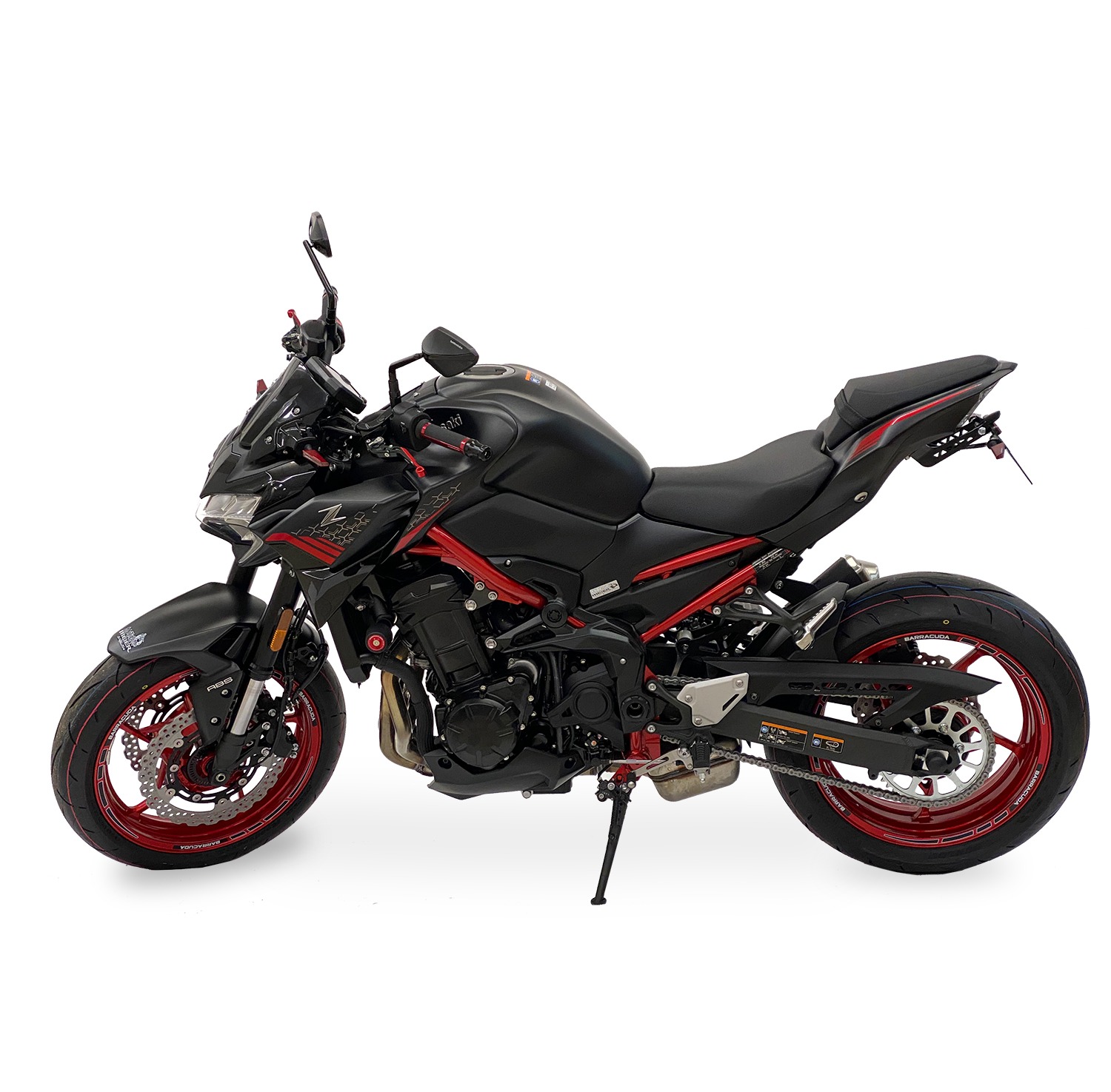 Kawasaki Barracuda RED EDITION Kit for Kawasaki Z900 2021-2022