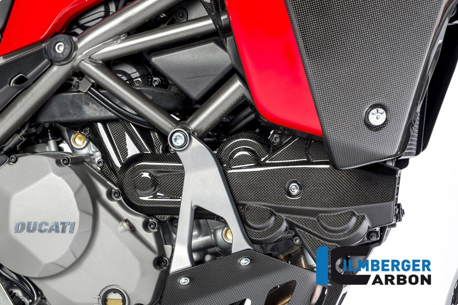 Ilmberger Carbon engine cover horizontal gloss