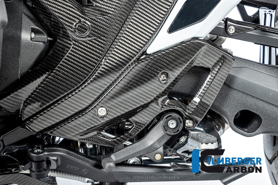 Ilmberger Carbon Heel Guard left side L/S, Glossy, BMW R1300GS 2023-