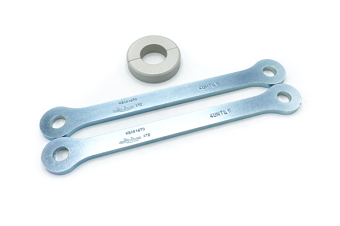 alpha Technik Lowering Kit 20mm for Kawasaki ZX6R: Type ZX636C; model year 2005-