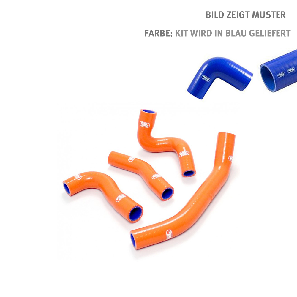 SAMCO SPORT Silicone Hose Kit, blue, for KTM 390 Adventure 390 RC Model Year 2020-2024