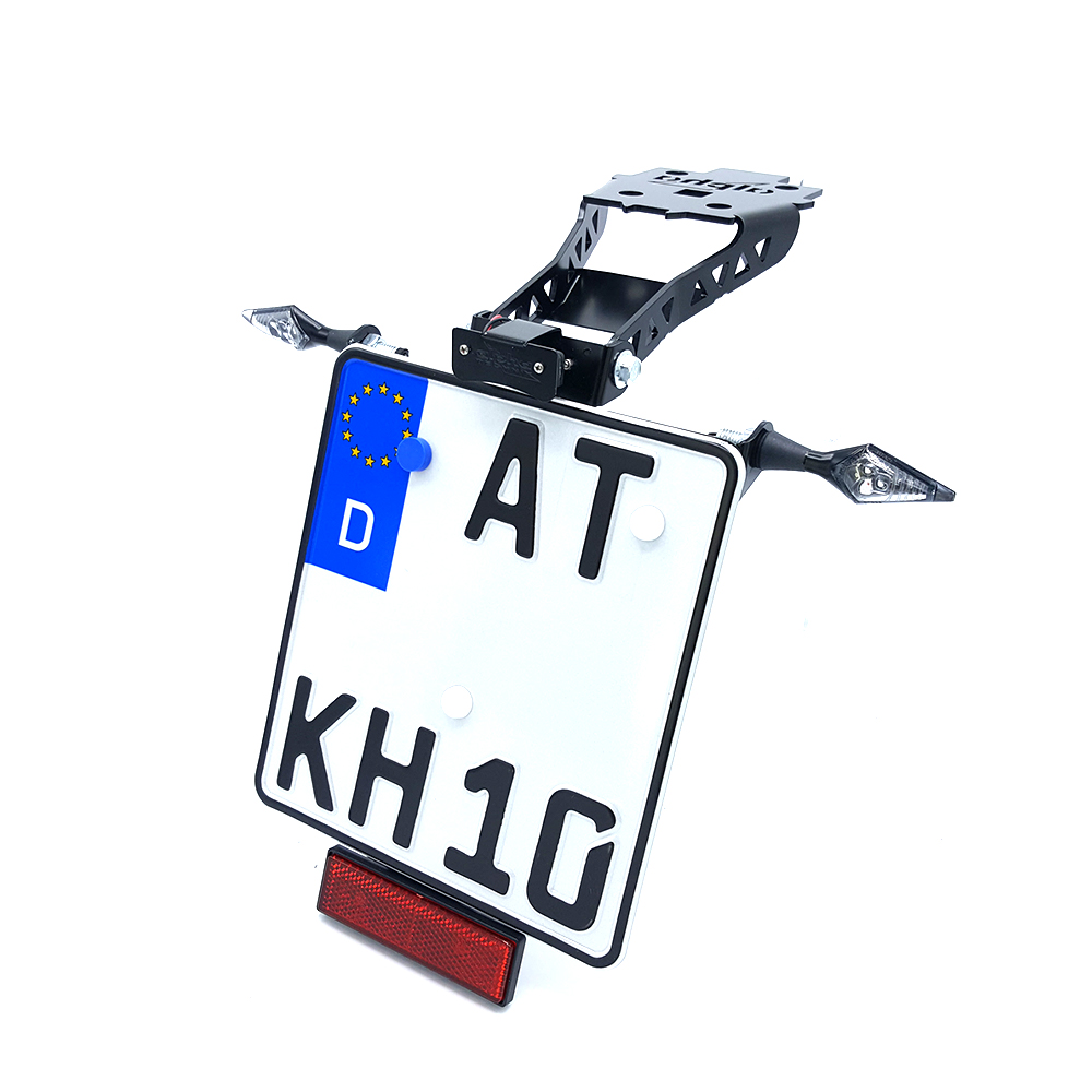 alpha Technik Number Plate Holder Suzuki GSX-S750; Type WC50, WC52; Model Year 2017-
