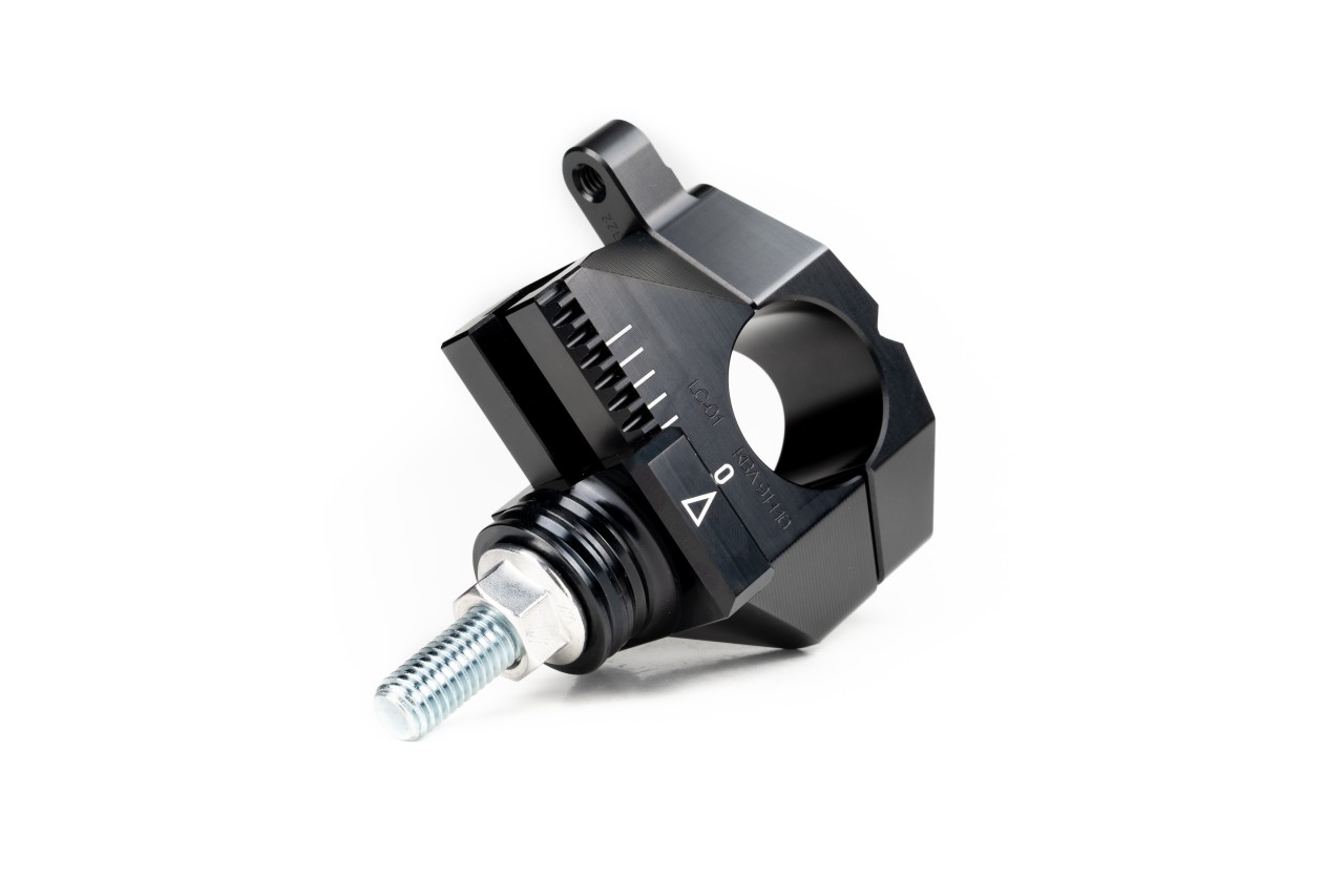 GILLES 2DGT adjustable handlebar risers, black