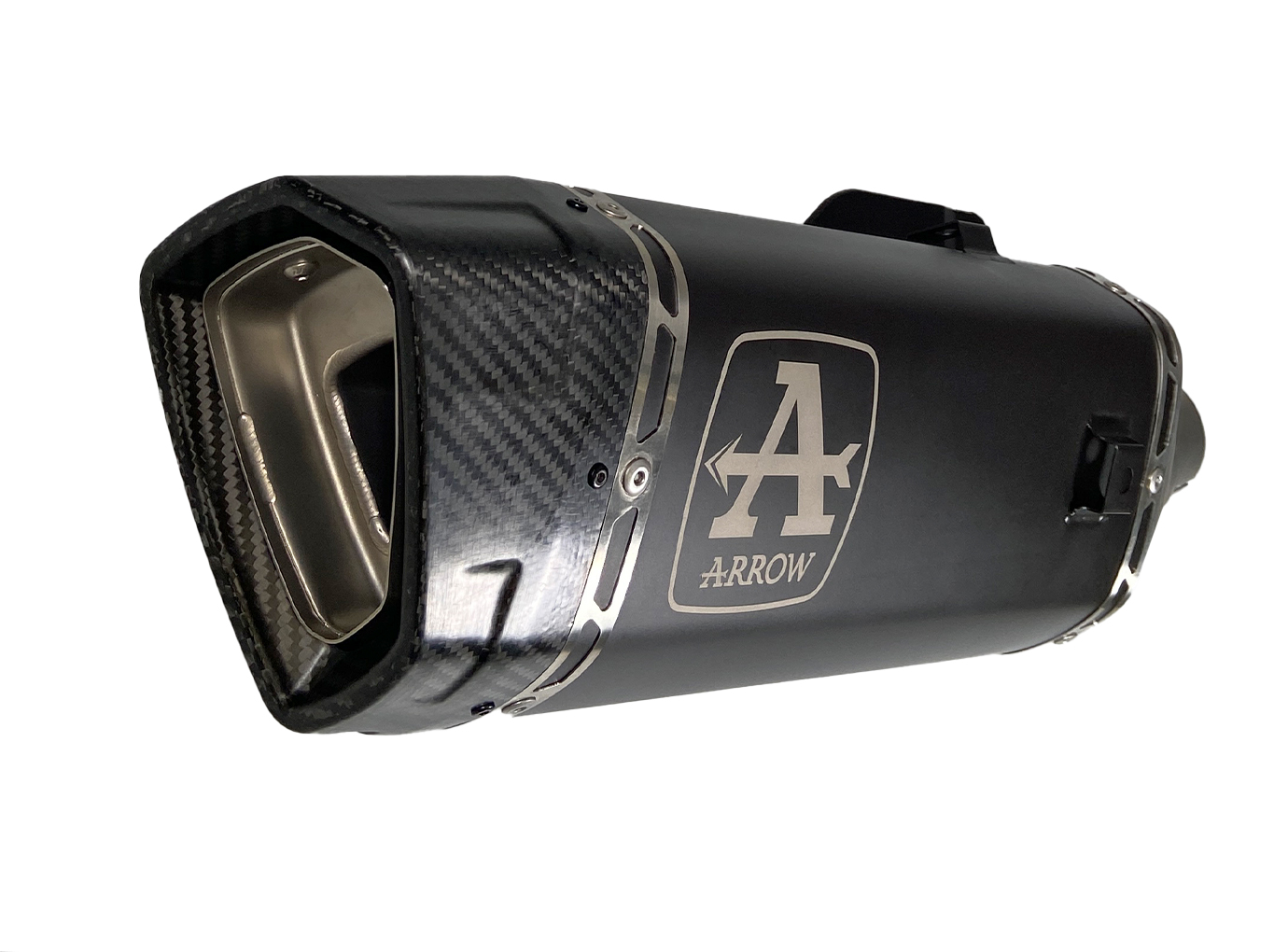 ARROW PISTA DARK Slip-On Titanium for Yamaha MT-10 Model Year 2022-