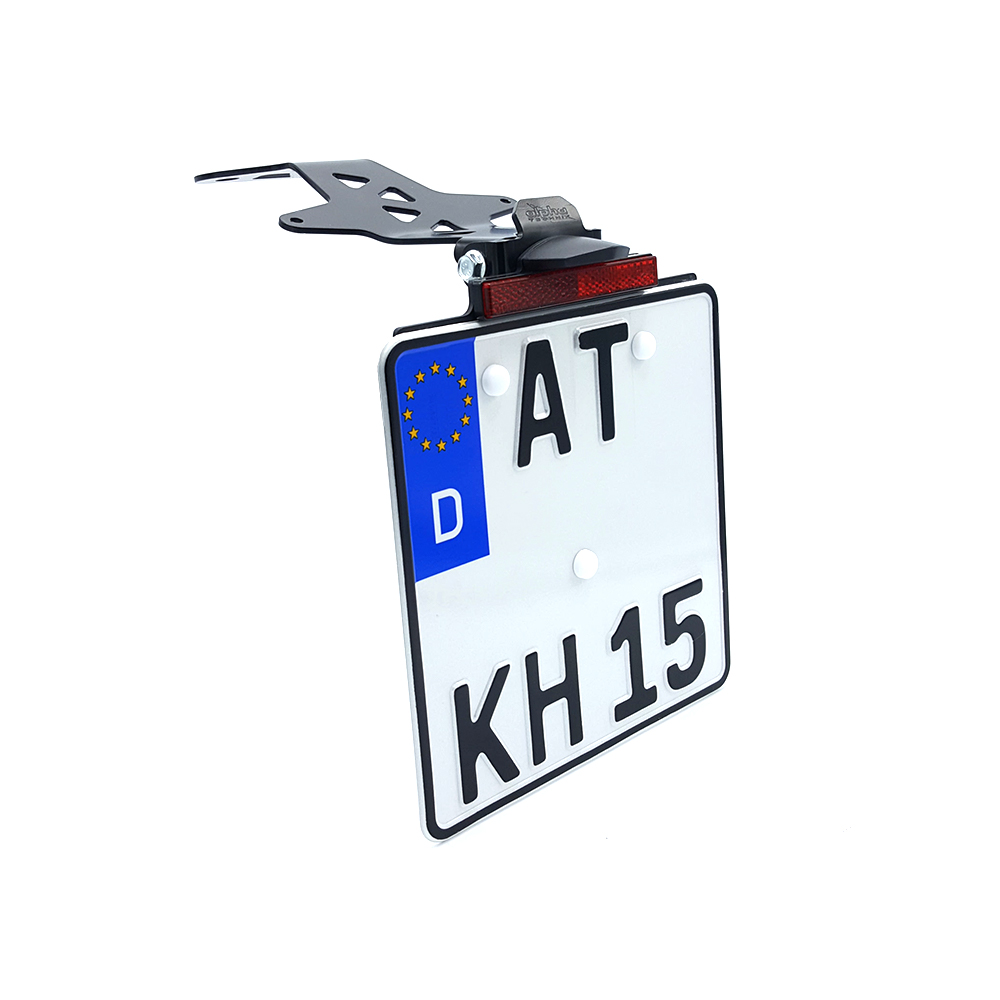 alpha Technik Number Plate Holder for Ducati Scrambler 1100 Pro and Sport Pro; Type 1K; Model Year 2020-