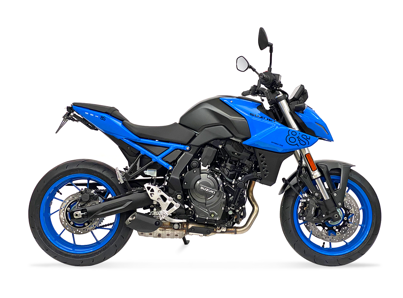 alpha Technik License Plate Holder for Suzuki GSX-8S / GSX800 Model Year 2023-
