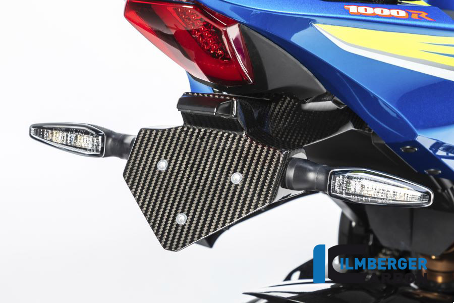 License plate holder carbon, Suzuki GSX-R 1000