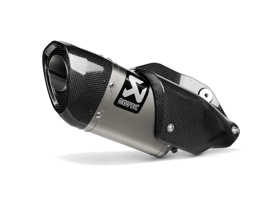 Akrapovic Slip-On Line (Titanium) Exhaust for Suzuki GSX-S Models, 2021-2025