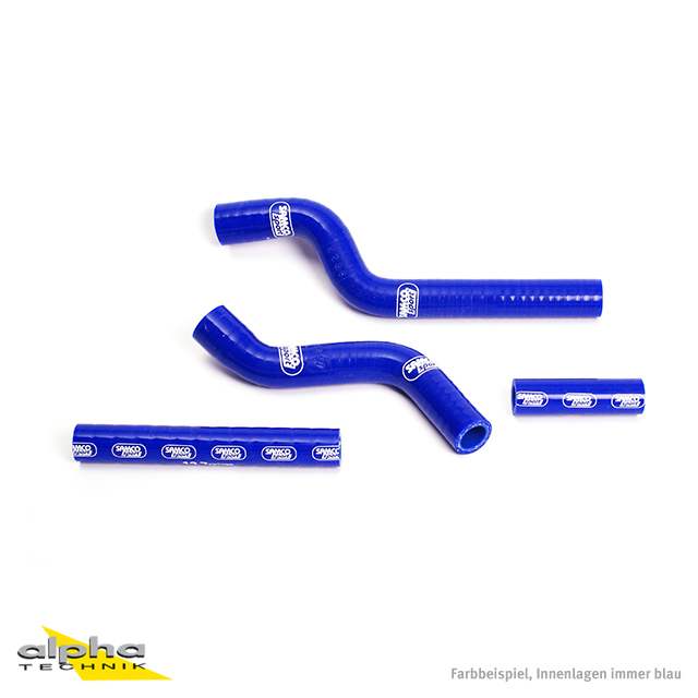 SAMCO SPORT Silicone Hose Kit blue for Yamaha YZ250F Model Year 2007-2009