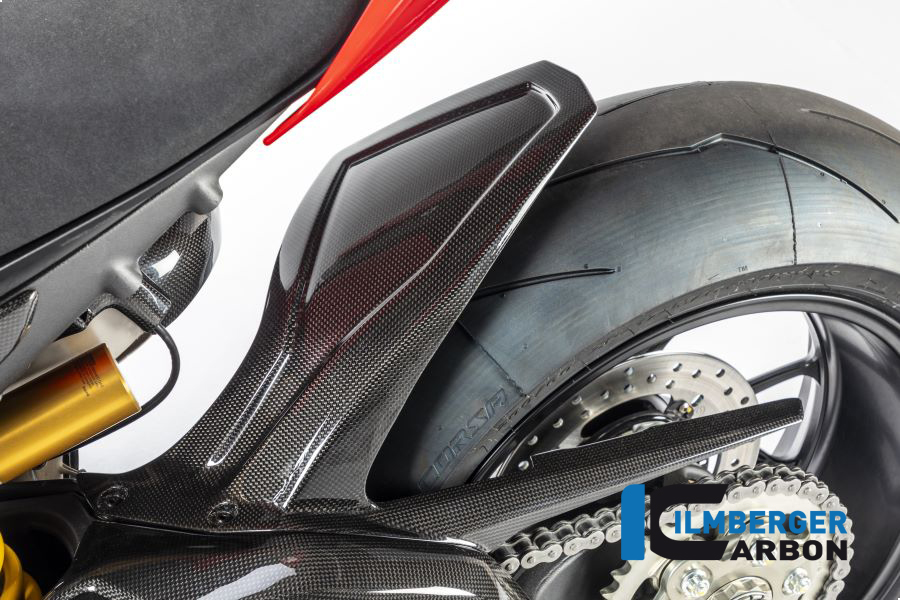 Ilmberger Carbon Front Mudguard rear, Gloss, Panigale V4 / V4 S / V4 R