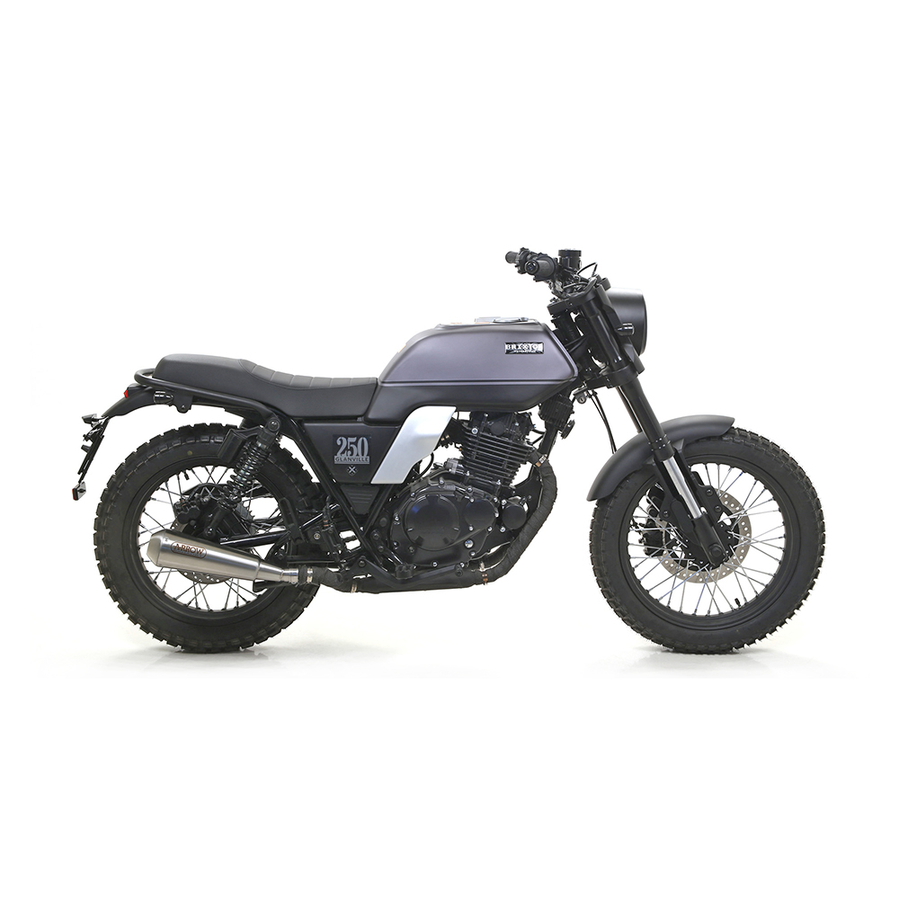 ARROW PRO-RACE Stainless Steel Exhaust for Brixton Felsberg 250 Model Year 2020-