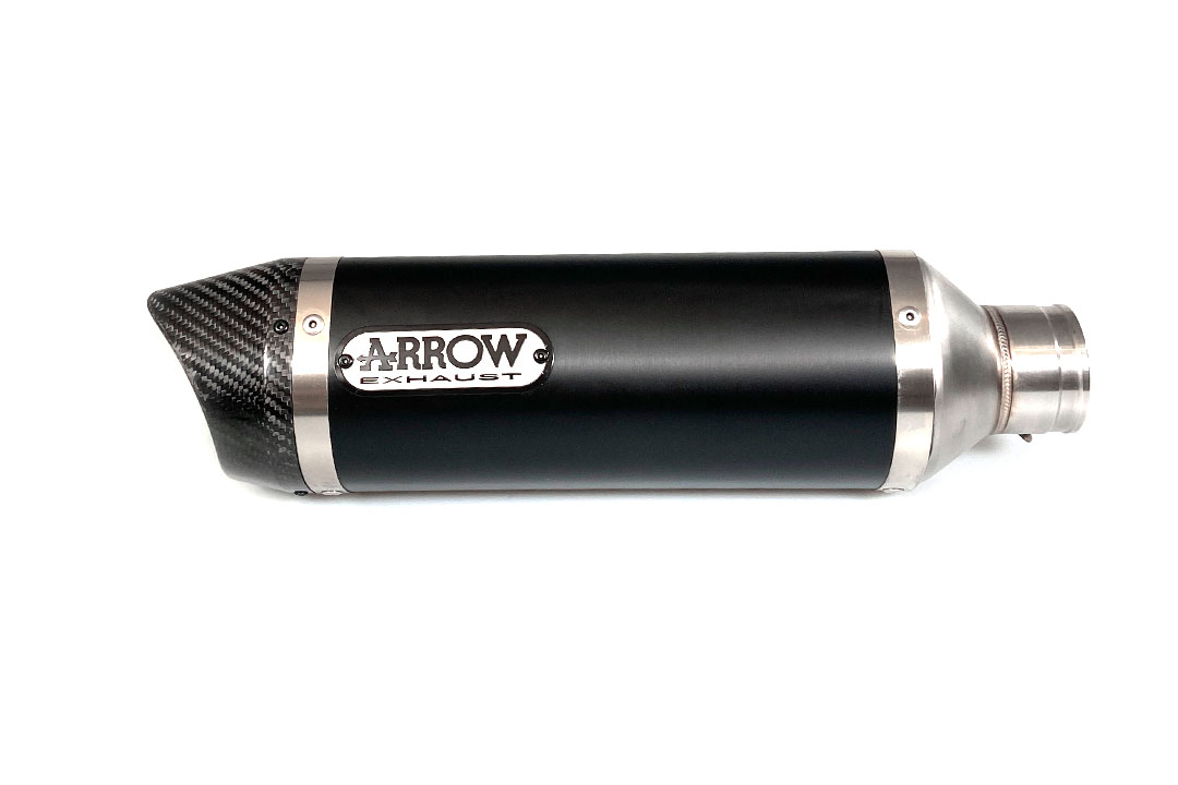ARROW DARK THUNDER Exhaust Aluminium Black for Honda CB1000R 2008-2016