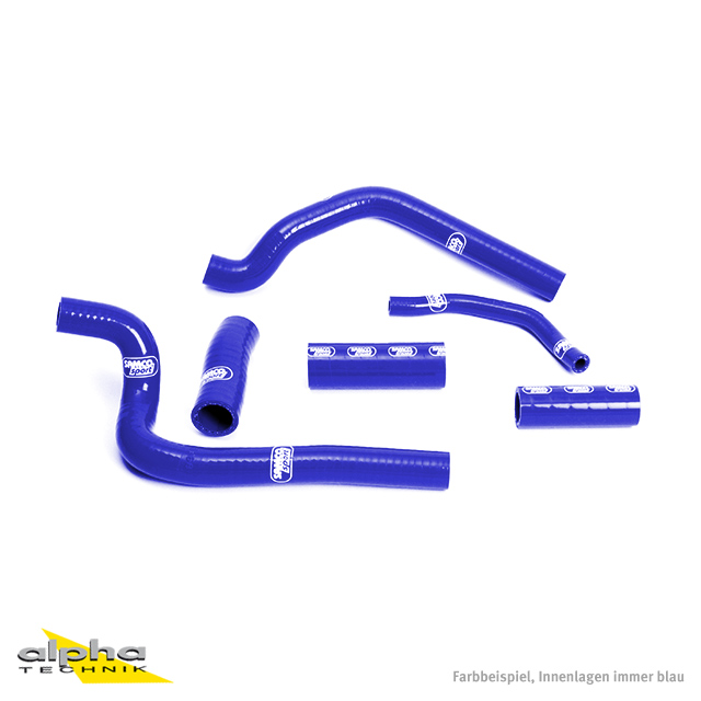 SAMCO SPORT Silicone Hose Kit blue for Honda CR500R Model Year 1989-2001