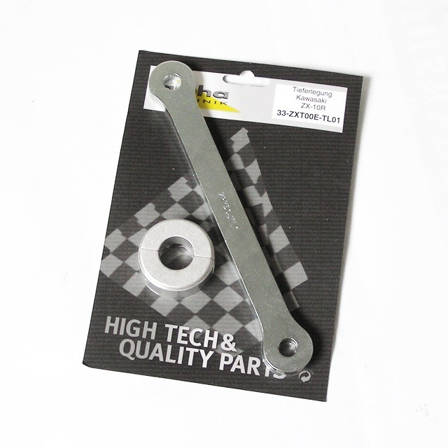 alpha Technik Lowering Kit 30mm for Kawasaki ZX10R; Type ZXT00E; Model Year 2008-