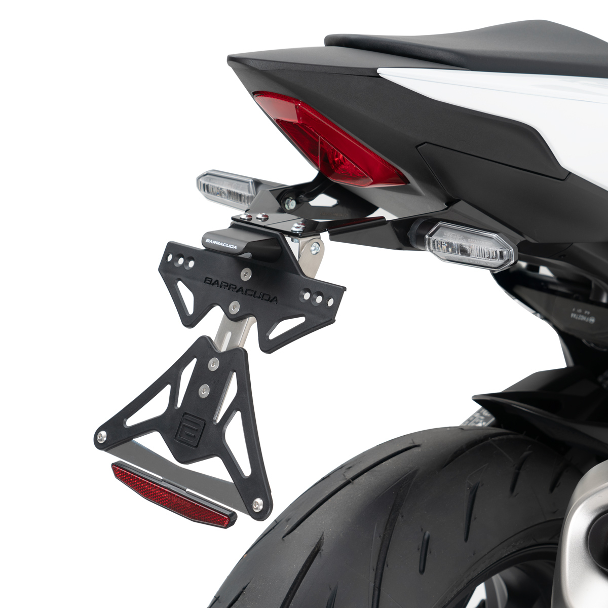 Barracuda number plate holder for Honda CB1000 Hornet from model year 2025-