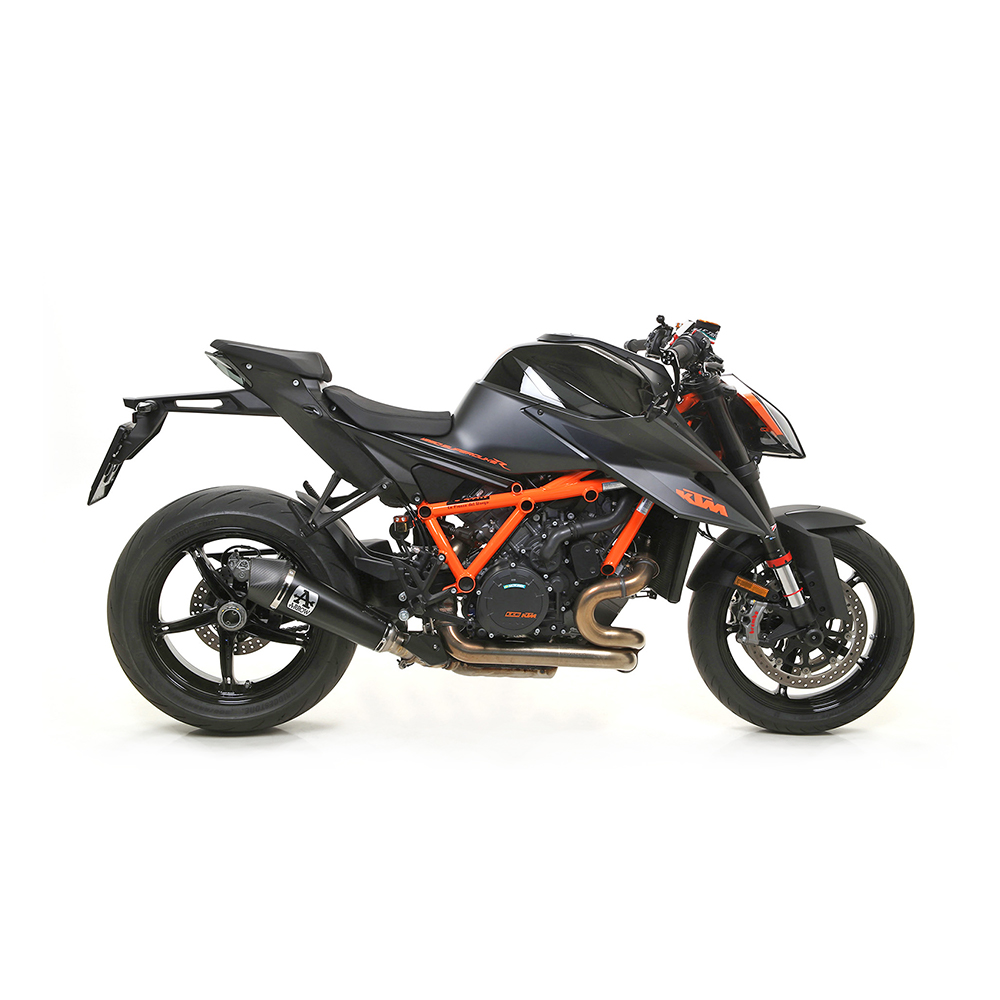 ARROW X-KONE Black Stainless Steel Exhaust for KTM 1290 Super Duke R Model Year 2020-, 1390 Super Duke R 2024-