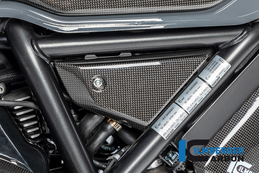 Ilmberger Carbon Cover under the frame right side R/S glossy