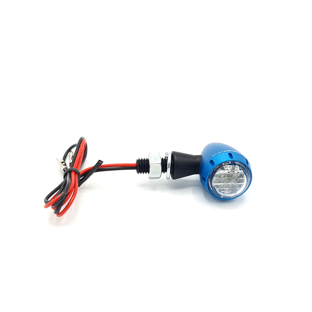 Barracuda flasher light, turn signal S-LED B-LUX blue