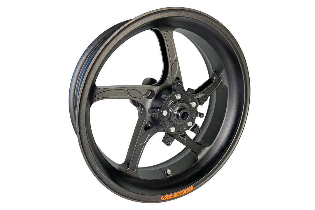 OZ Piega 17" Forged Aluminium Wheels Conversion Kit for Yamaha Tenere 700 from 2019 onwards matt black