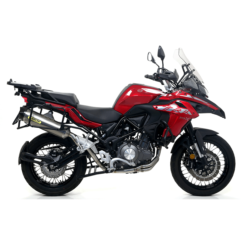 ARROW RACE TECH exhaust for Benelli TRK 502X 2018- in Titanium