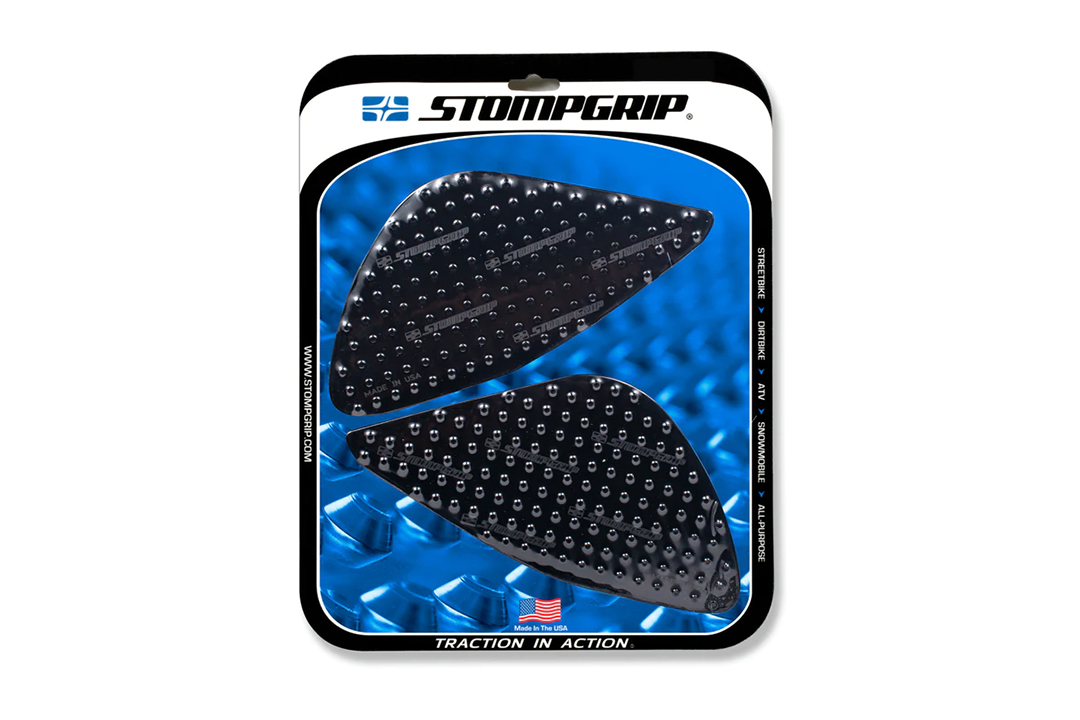 Stompgrip fuel tank Pad black, Volcano, Streetbike fuel tank Kit for Yamaha MT09, 2021-2023