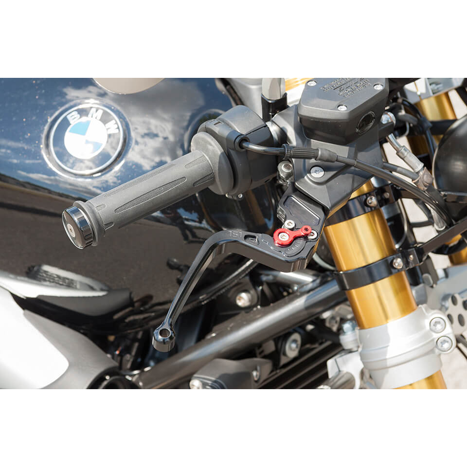 LSL Brake Lever R44X, black/red