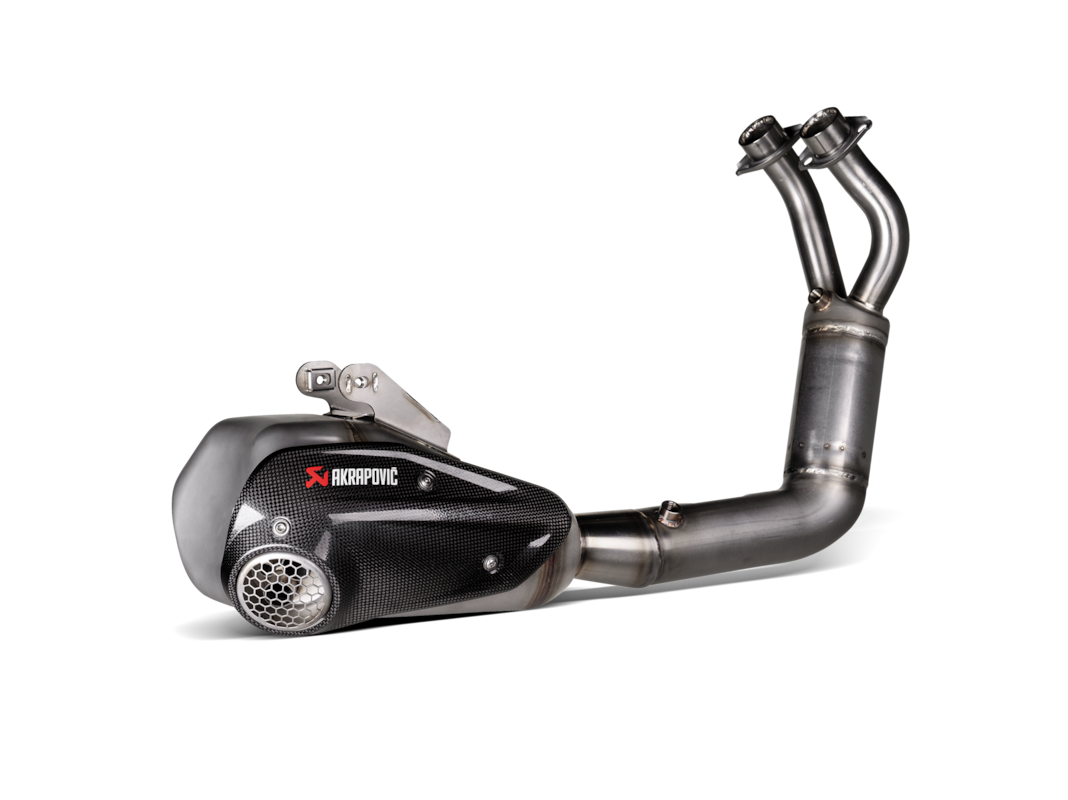 Akrapovic Racing Line (Titanium) exhaust system for Yamaha MT-07, FZ-07 2021-2025, Tracer 7, GT, 2020-2025