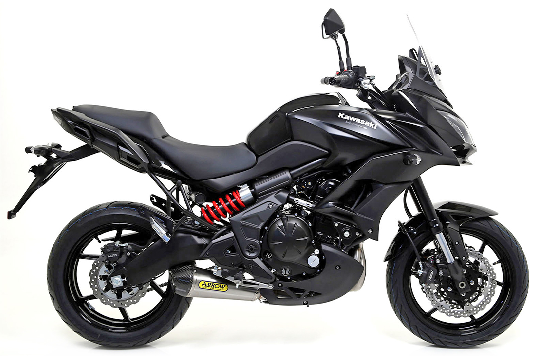 ARROW X-KONE Stainless Steel Exhaust for Kawasaki Z650 / Ninja 650 / Versys 650 2017-2020