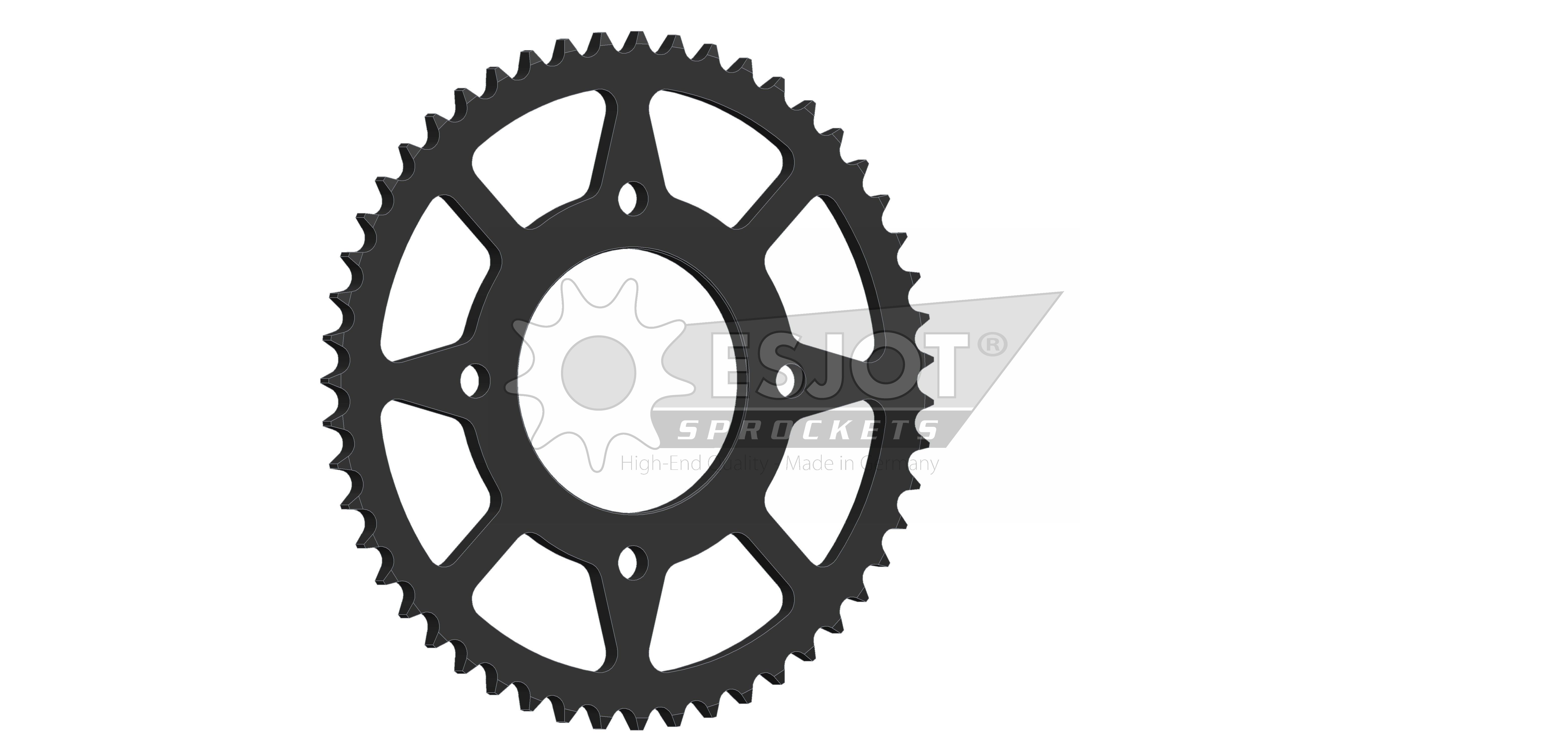 rear sprocket, 51 teeth, pitch 428