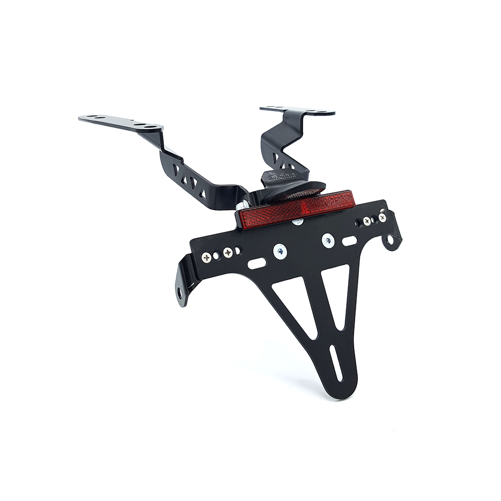 alpha Technik Number Plate Holder for Honda CB650R, CB650RA and CBR650R, CBR650RA; Model Year 2019 - 2020
