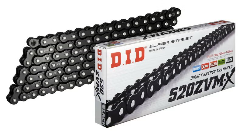 chain DID 525 ZVM-X2 black