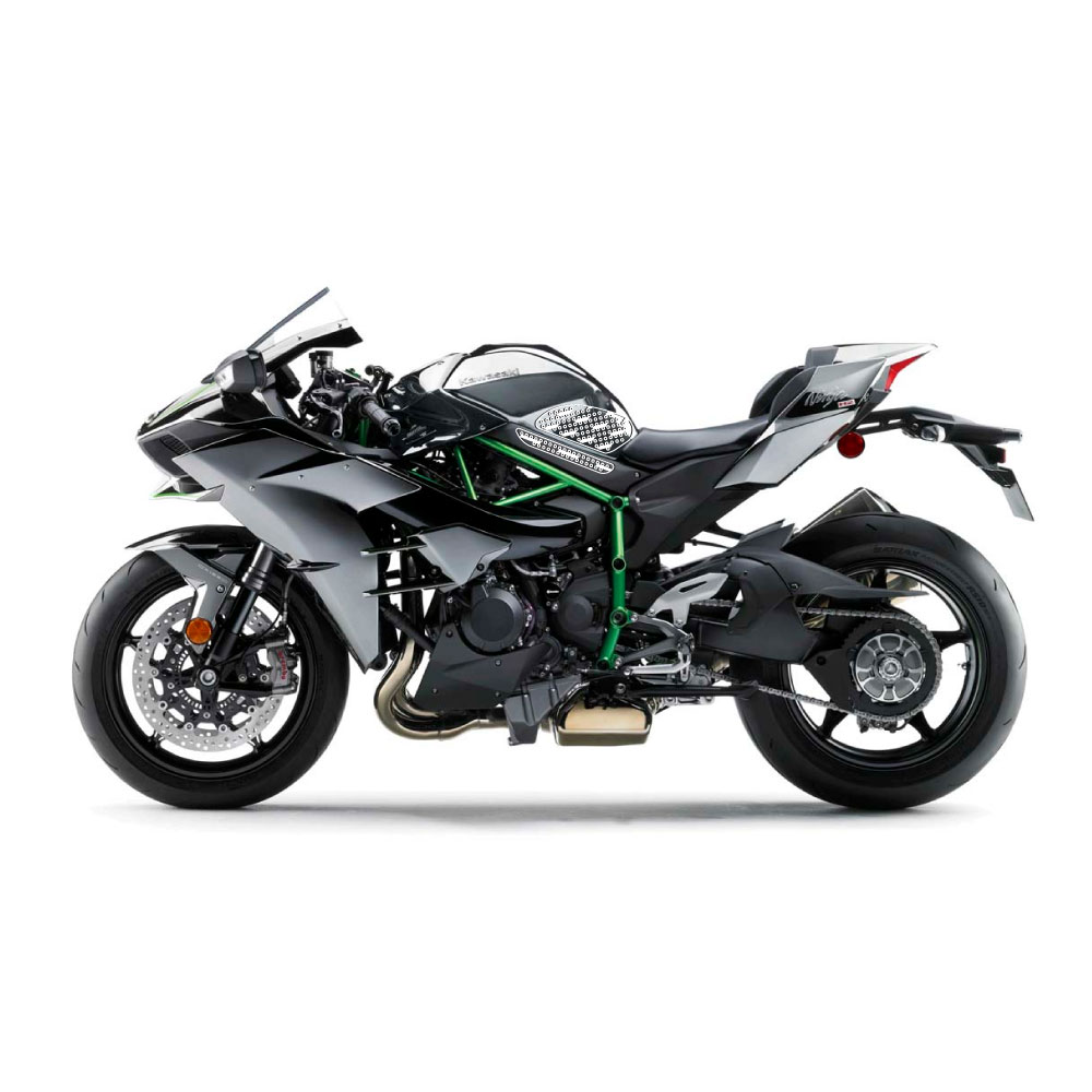 Stompgrip hybrid, Icon, for Kawasaki Ninja H2/R, 2015-2022