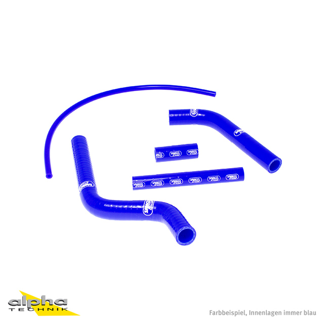 SAMCO SPORT Silicone Hose Kit blue for Yamaha YZ125 Model Year 1996-2001