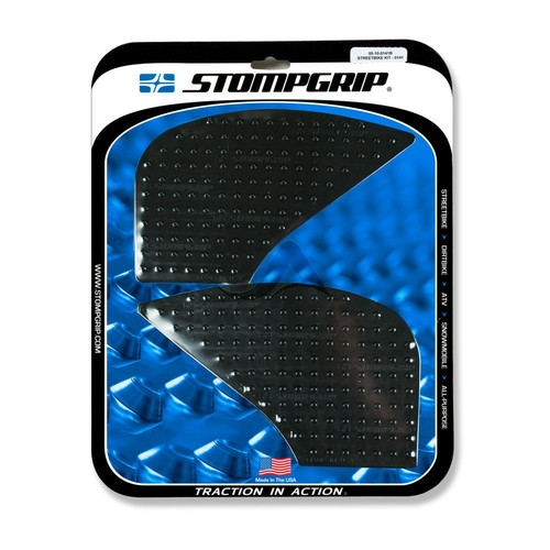 Stompgrip black, Volcano, for various Triumph Tiger models