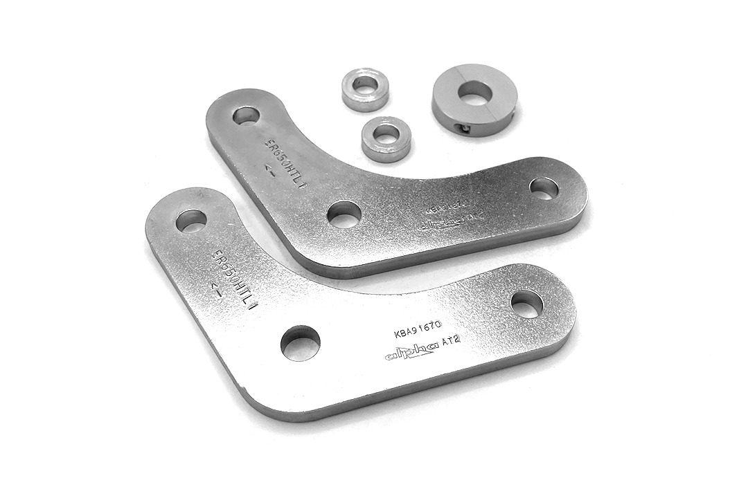 alpha Technik Lowering Kit 25mm for Kawasaki Ninja 650 ABS; Type EX650K, EX650KA2; Model Year 2017-
