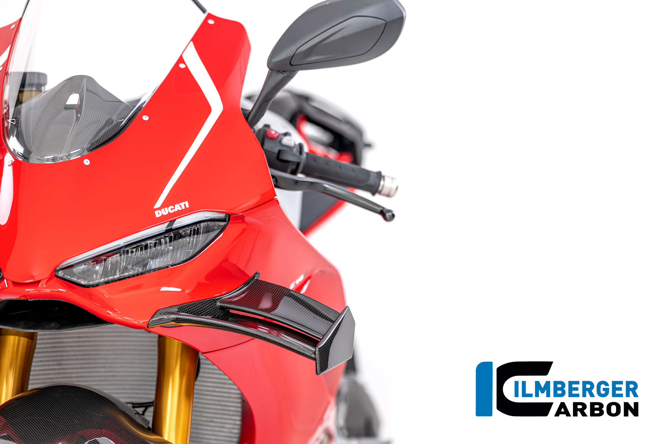 Ilmberger Carbon Winglet left side L/S, Glossy, Ducati Panigale V4, S, R, 2025-