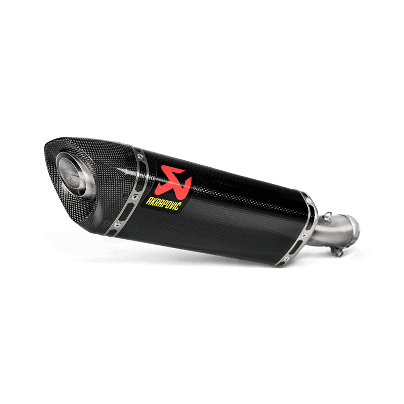 Akrapovic Slip-On Line (Carbon) silencer for Kawasaki Ninja 400 year 2018-2018