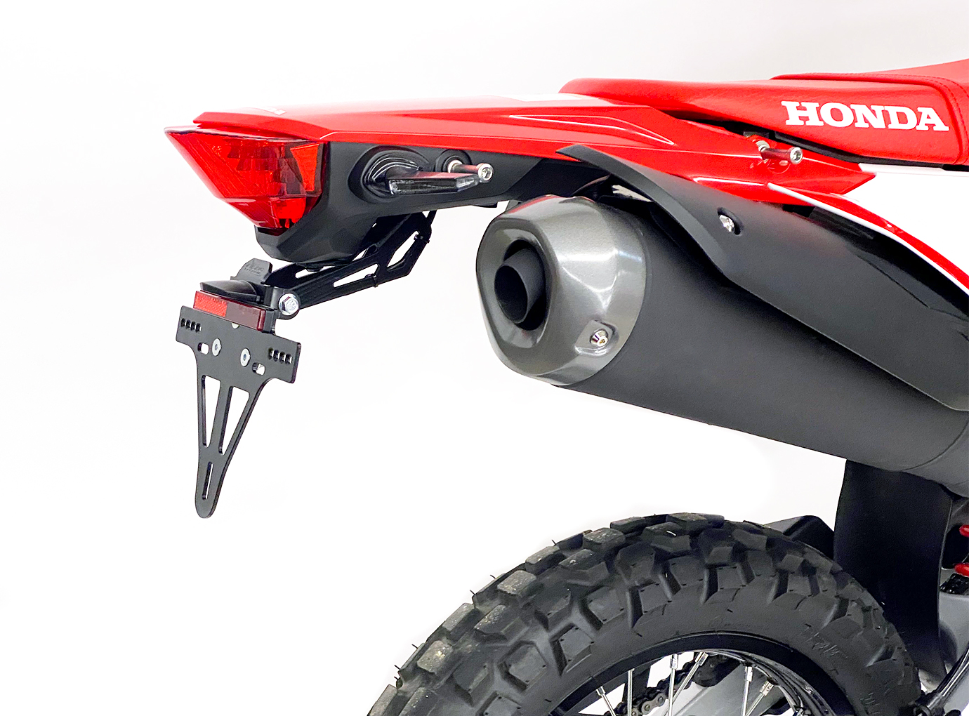 alpha Technik Number Plate Holder for Honda CRF300L / CRF300LA Rally, Type ND16, Model Year 2021-