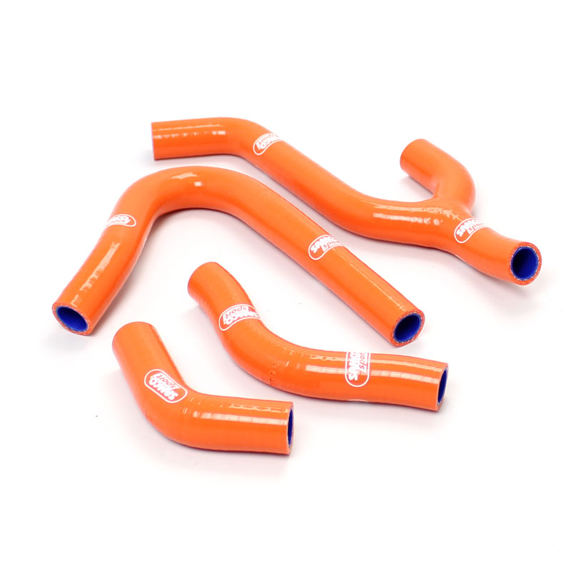 SAMCO SPORT Silicone Hose Kit orange for KTM 250 EXC 380 EXC Model Year 1998-2002