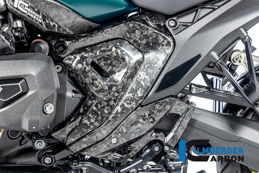 Ilmberger Carbon frame guard right side R/S, Black Diamond Carbon, matt, BMW R1300GS 2023-