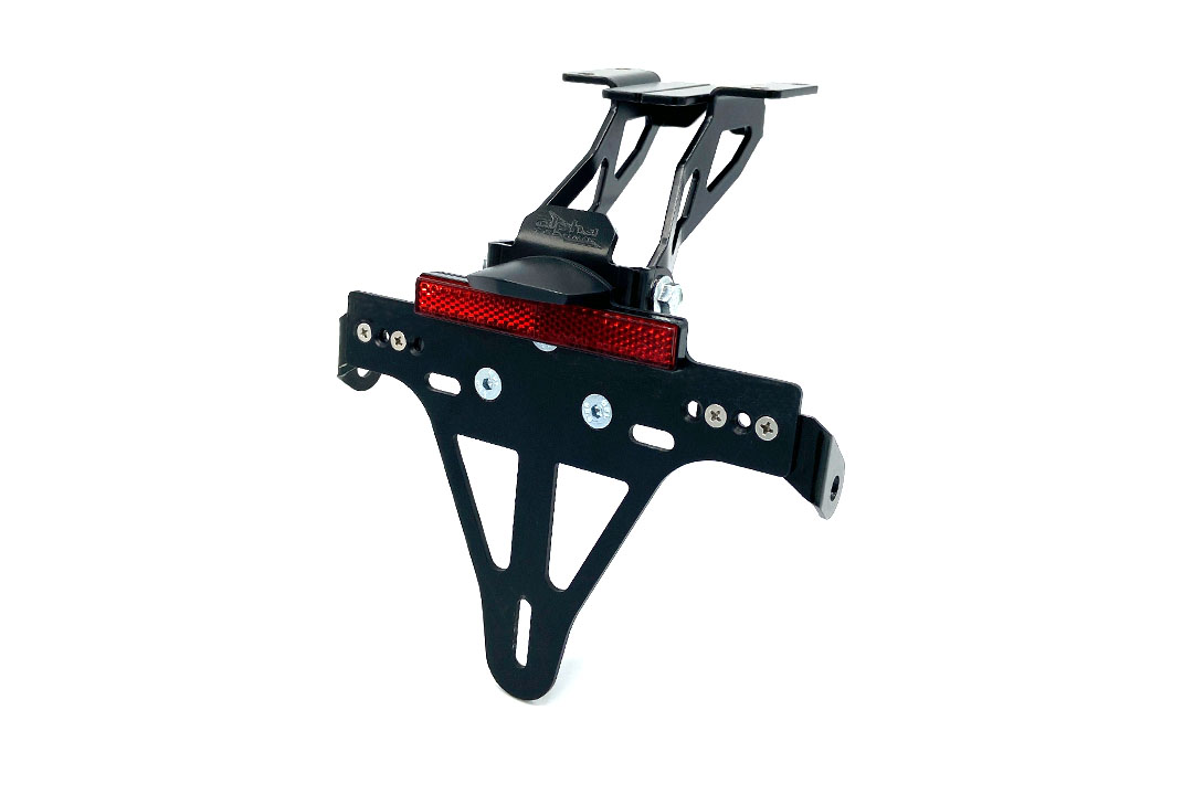 alpha Technik Number Plate Holder for Yamaha R7 from Model Year 2022-, Type RM39 / RM40